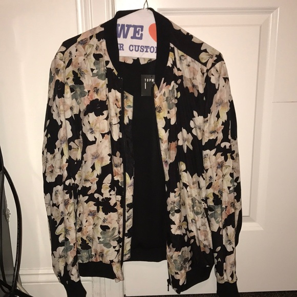 topman floral jacket